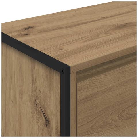 Mobile laterale Rovere Artigianale 79 x 36 x 75 cm - Foto 9