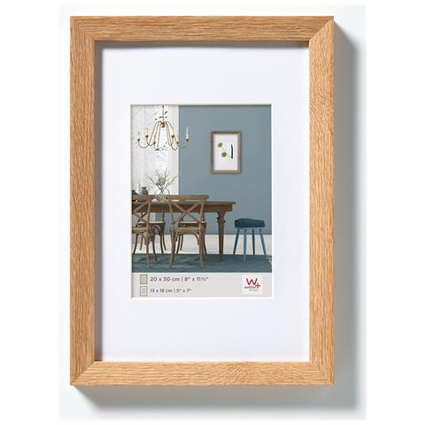 Fiorito Struttura In Legno 50x70 Cm, Rovere Chiaro - Foto 1