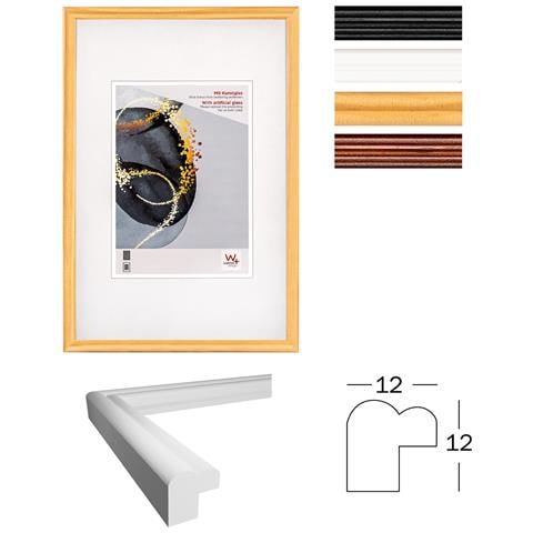 Select Cornice In Legno Vetro Sintetico, 30x40 Cm, Bianco - Foto 2