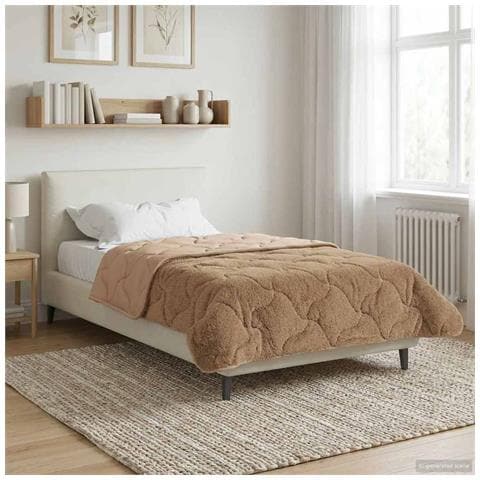 Duvet Estivo Talpa 155 x 200 cm Microfibra e Fleece Teddy - Foto 2