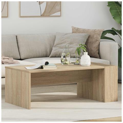 Tavolino da salotto Rovere Sonoma 95 x 50 x 34 cm - Foto 2