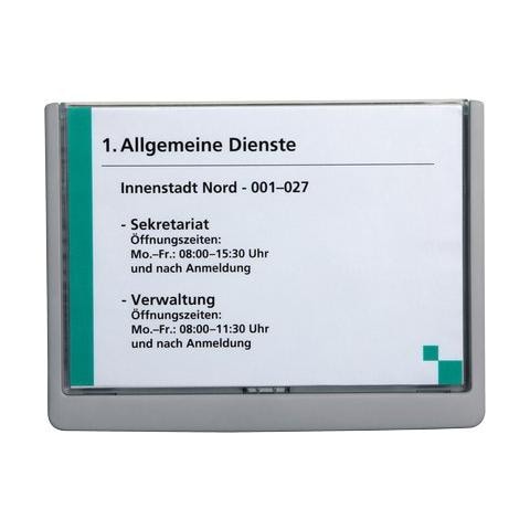 targa fuori porta click sign 210x149mm (a5) durable - Foto 1