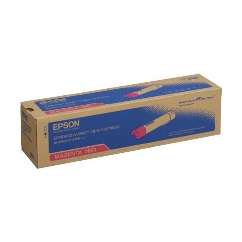 C13S050661 Toner Originale Magenta per Epson AL-C500DHN Capacità 7500 Pagine - Foto 2