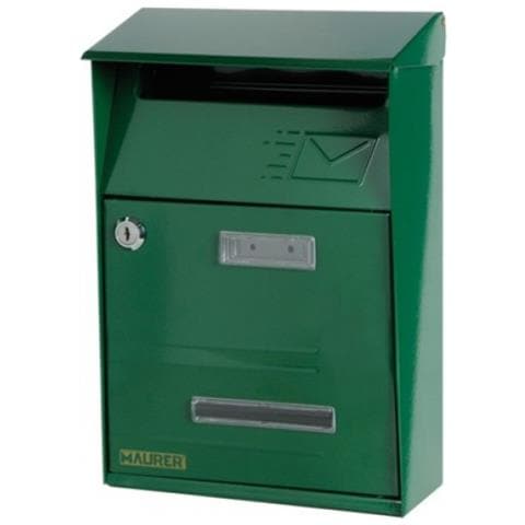 Cassetta postale in acciaio verniciato verde modello Signal - Foto 6