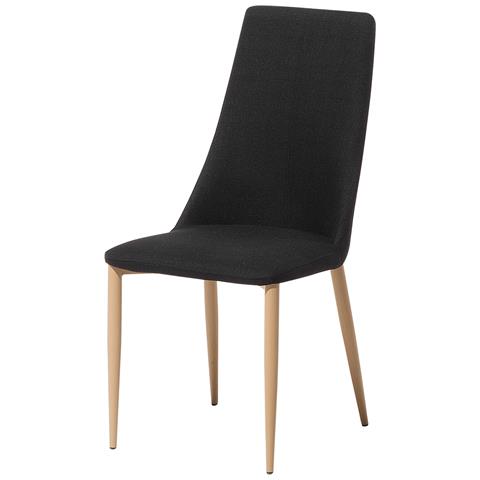 Set Di 2 Sedie Da Pranzo In Colore Nero Clayton - Foto 34