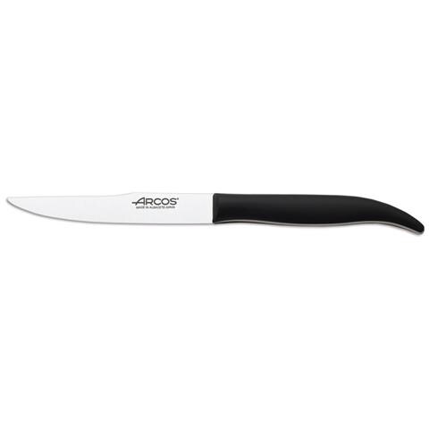 Coltello Bistecca da Tavola - Lama Acciaio Inossidabile Nitrum 110 Mm - Manico Nylon Colore Nero - Foto 1