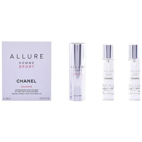 Profumo Uomo Allure Homme Sport Cologne Chanel Edc (3 Pcs)  - Foto 2