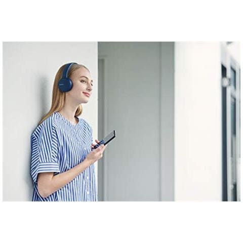 Cuffie WH-CH510 Wireless Bluetooth Colore Blu - Foto 2