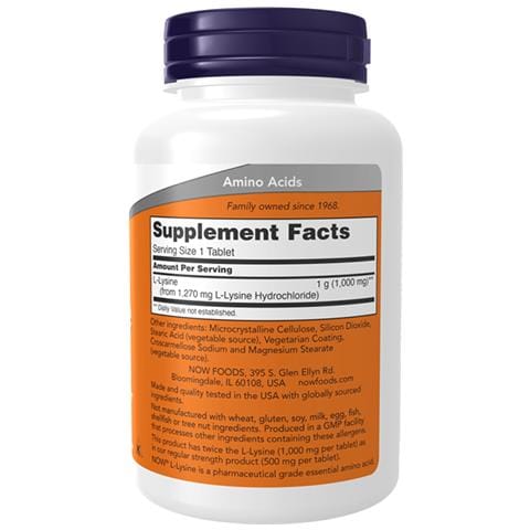 L-lisina 1000 Mg 250 Compresse - Foto 3