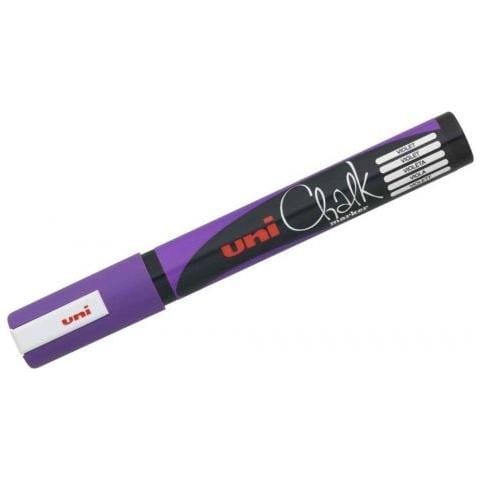 Marker Uni Chalk - Pwe-5m - 1,8-2,5 Mm - Viola - 1 Pz - Foto 1