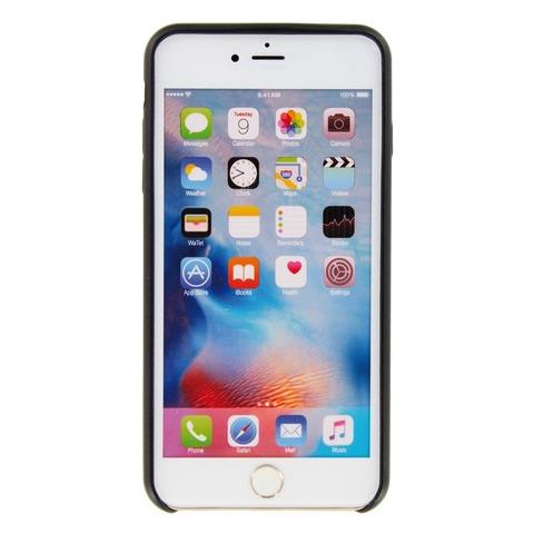 Skin, Cover In Similpelle - Apple Iphone 6 Plus / 6s Plus - Nero - Foto 3