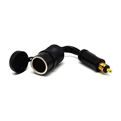 In Cima Alla Scogliera Hella (din) A Cigarette Lighter Adapter Standard (45 Centimetri Hard Wire Extension Cable) - Foto 1