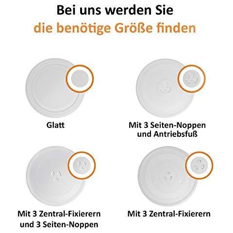 Forno A Microonde Piastra Piatto Rotondo Di Vetro Piatto Girevole Sostituzione 315mm - Foto 2
