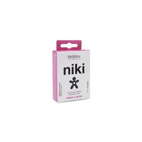 Niki Ricarica Deodorante Per Auto Jrnikibx005v00 Ricarica Per Profumo Auto, Agrumi&musk, Nero - Foto 2