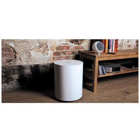 Subwoofer Attivo Planet Sub Potenza Max 200 W Bass Reflex Colore Bianco - Foto 3