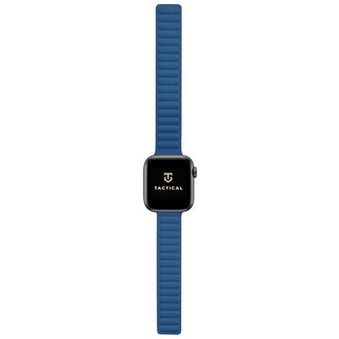 Cinturino 728 Originale Loop Leather Per Apple Watch 1-2-3-4-5-6-7-se 38 40 41mm Blu - Foto 5