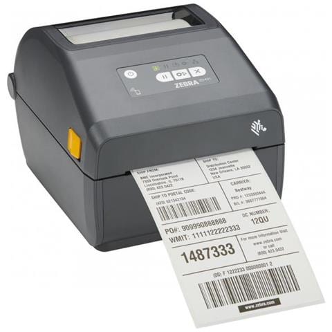Stampante per etichette TT a cartuccia ZD4A043-C0EE00EZ ZD421c - 300 dpi - USB, BT ed Ethernet - Foto 1