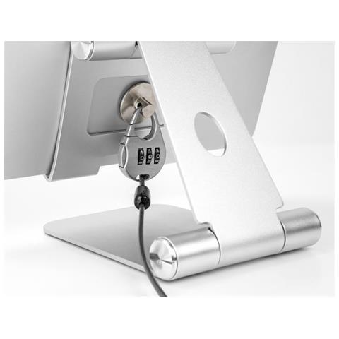 Cavo Di Sicurezza Navilock Per Tablet E Smartphone Con Lucchetto A Combinazione E Acciaio - Foto 4