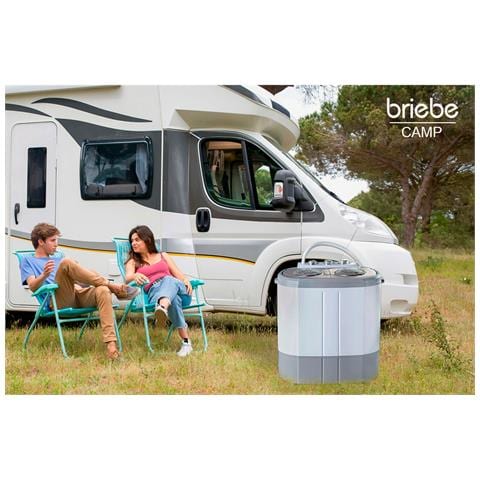 Wm1140 Mini Lavatrice Portatile Camping 3kg Lavati, 1kg Centrifuga, 2 Scomparti 190 W Bianco /grigio - Foto 2