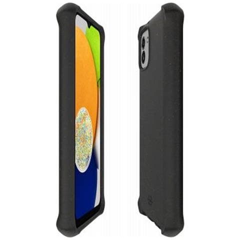 Cover Per Samsung Galaxy A03 Rinforzata Feronia Bio Earth, Nero - Foto 2