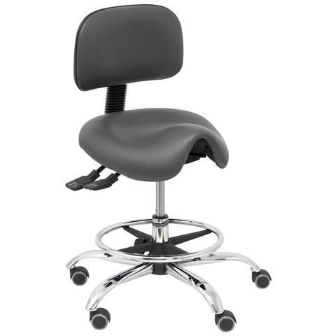 Sgabello Zarza P&c 600crrp Grigio Scuro - Foto 1