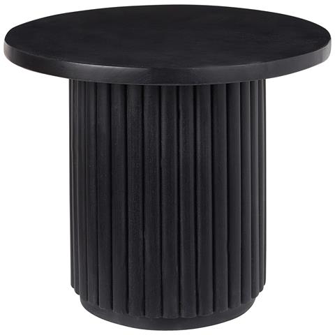 Tavolino Da Caffè Lemont Legno Di Mango Nero - Foto 2