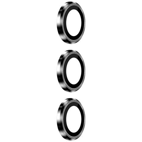 Proteggifotocamera Per Samsung A35 5g Vetro Temperato 9h Antigraffi, Nero - Foto 1