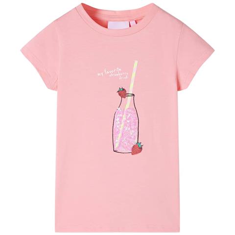 Maglietta Da Bambina Rosa 104 - Foto 1