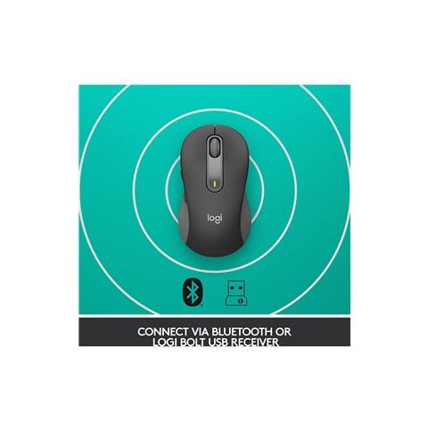 Mouse Signature M650 Ottico 5 Tasti 2000 DPI Colore Grafite - Foto 4