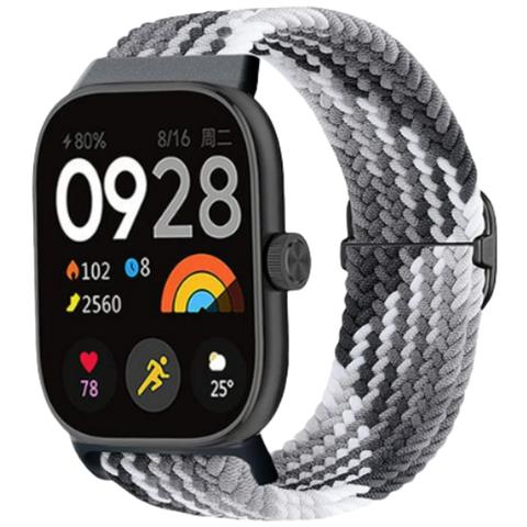Cinturino In Nylon Intrecciato Per Xiaomi Mi Band 8 Pro E Redmi Watch 4 Multicolor - Foto 1