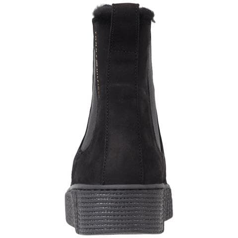 Essential Chelsea Warmbootie Stivaletti Pelle Scarpe Donna Nero Eu 41, Fw0fw07661 Bds - Foto 2