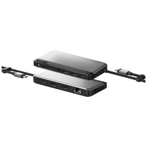 U1CSH-SGR replicatore di porte e docking station per laptop Cablato USB 3.2 Gen 1 (3.1 Gen 1) Type-C Grigio - Foto 2