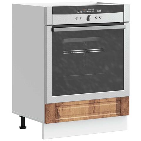 Armadio Per Forno Porto Legno Antico In Legno Multistrato - Foto 1