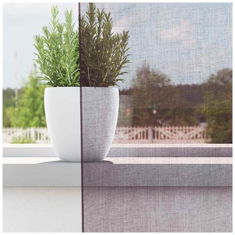 Tende In Voile Con Occhielli 2 Pz Viola 140x245 Cm - Foto 3
