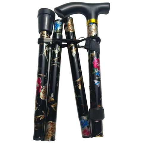 Bastoncino Da Trekking Pieghevole In Lega Di Alluminio Leggero - Foto 1