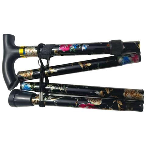 Bastoncino Da Trekking Pieghevole In Lega Di Alluminio Leggero - Foto 2