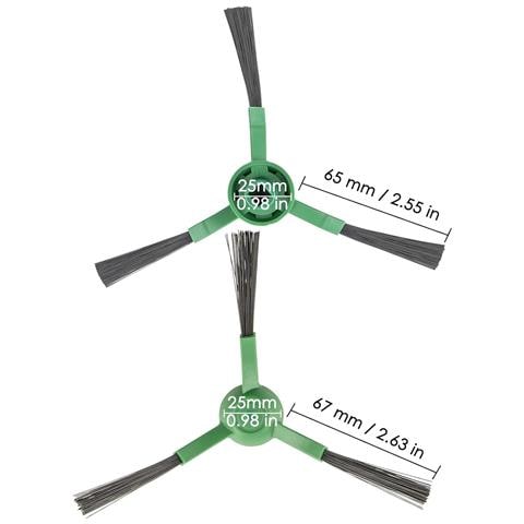 Spazzole Laterali Di Ricambio Irobot Roomba Combo Essential (confezione Da 10) - Foto 7