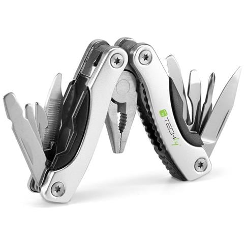 I-TLY-PINZA pinza multiuso Tascabile 9 strumenti Argento - Foto 1