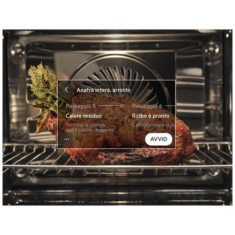 Forno Elettrico da Incasso 800 EOB9S3XH EOB9S3XH Multifunzione Ventilato Cottura e Pulizia a Vapore Colore Nero - Foto 2