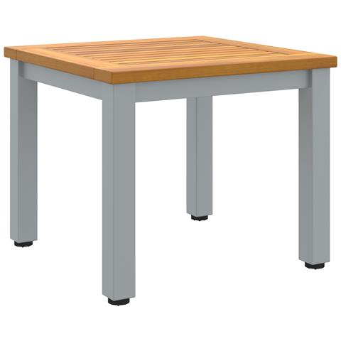 Tavolo da giardino 45x45x38 cm in legno di acacia solido - Foto 1