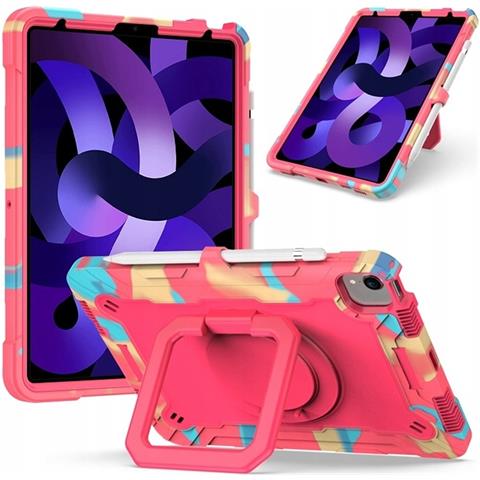 Custodia Per Ipad Pro 3/2/1 11"" Con Supporto E Tracolla Rosa - Foto 1