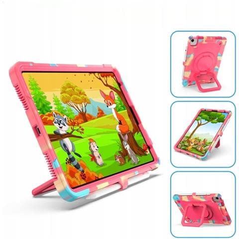 Custodia Per Ipad Pro 3/2/1 11"" Con Supporto E Tracolla Rosa - Foto 2