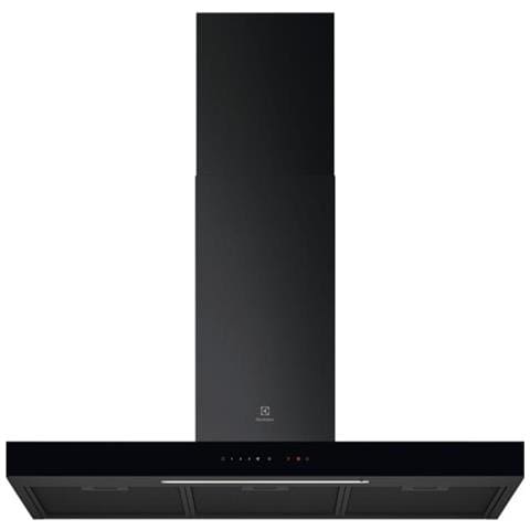 Cappa Decorativa A Parete Da 90 Cm, 515 M³ /h, Nera - Lft819k - Foto 1