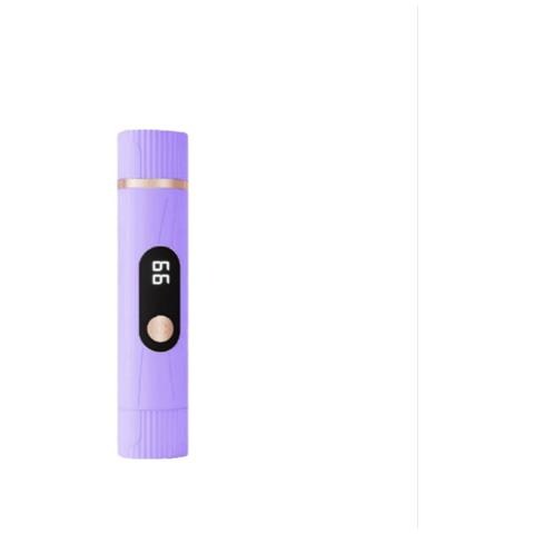 Epilatore Elettrico Con Display Digitale - Rasoio A Doppio Anello Flottante 3d Purple - Foto 1