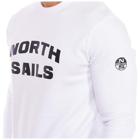 Felpa Girocollo A Maniche Lunghe 9024170 Da Uomo - Foto 3