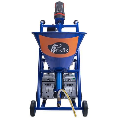 Agitatore Per Intonaco Blue Dragon Bd57 - 5700w, 25l /min, 22mpa | Doppio Compressore, Serbatoio 25l, Portatile - Foto 8