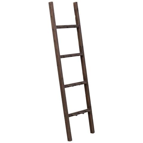 Scaffale A Scala In Legno 41,5x11,5x160h Cm - Foto 1