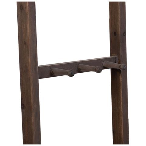 Scaffale A Scala In Legno 41,5x11,5x160h Cm - Foto 5