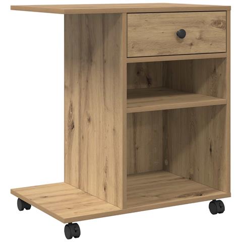 Supporto per Stampante Rovere Artigianale 60 x 40 x 68.5 cm - Foto 1