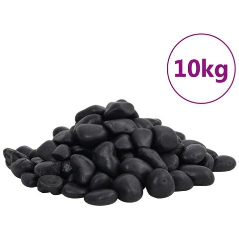 Ciottoli Levigati 10 kg Neri 2-5 cm - Foto 1